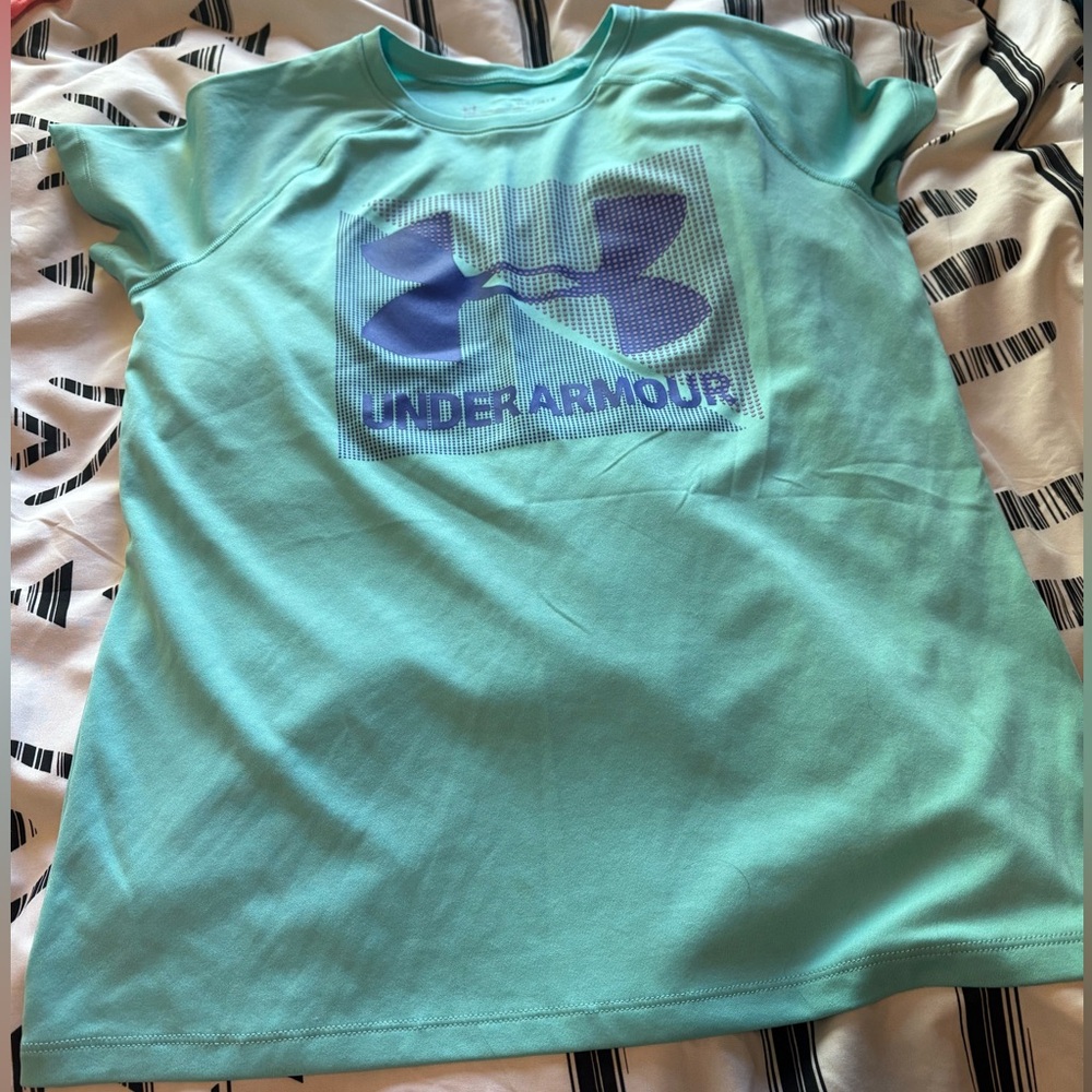 Under Armour Blue Short Sleeve Tee
